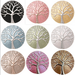 Tree of life design magnetic brooch and scarf clip